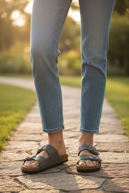 The Sahara Sandal - Olive