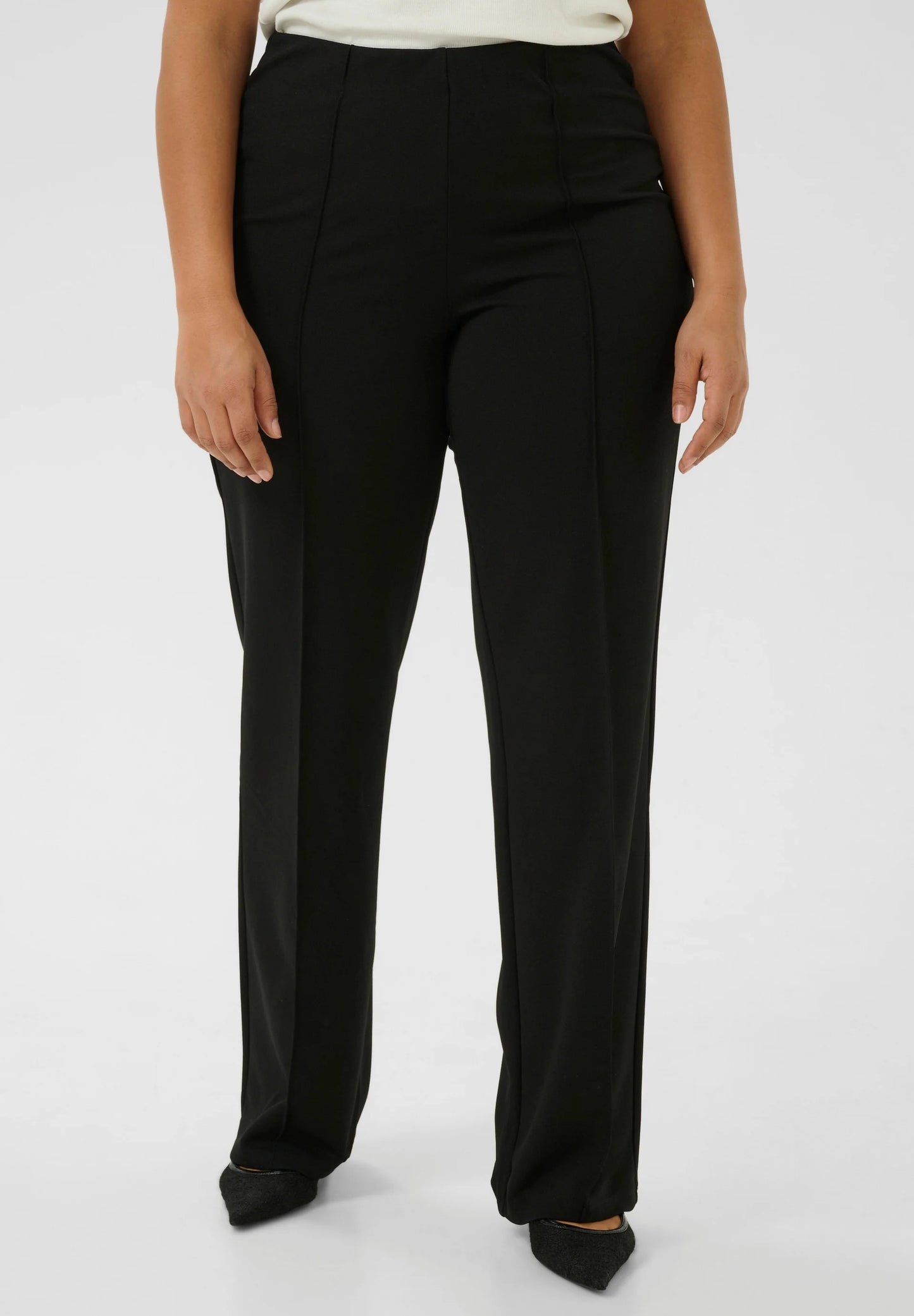 Kaffe Curve - KCATHENA Trousers - Black