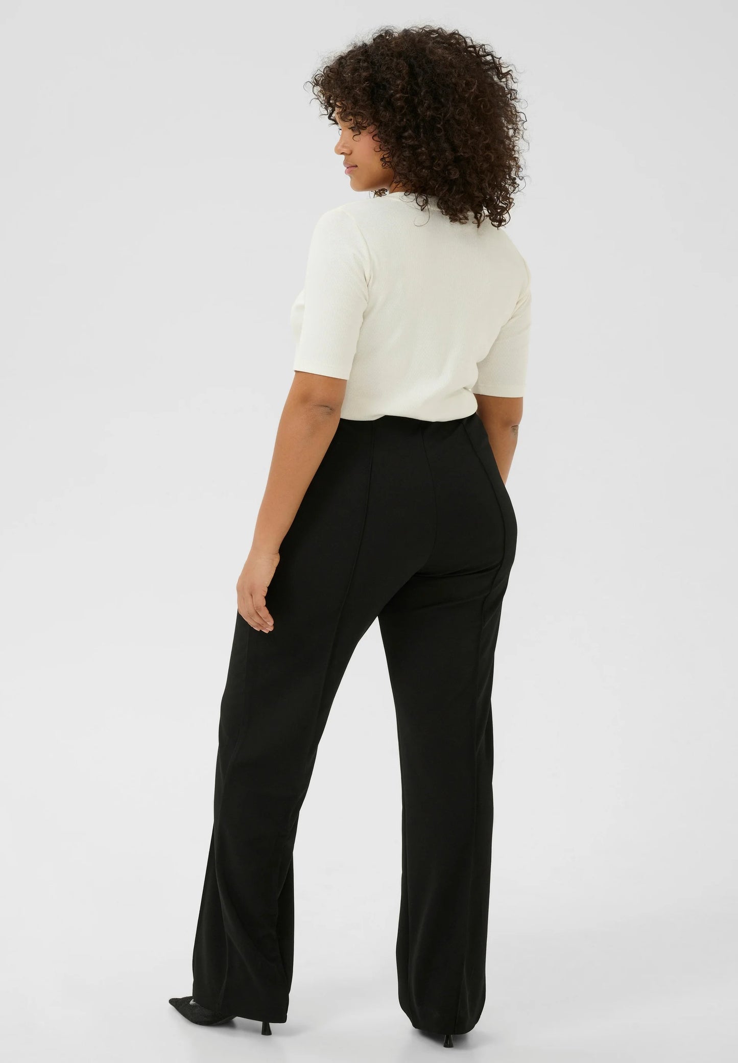 Kaffe Curve - KCATHENA Trousers - Black