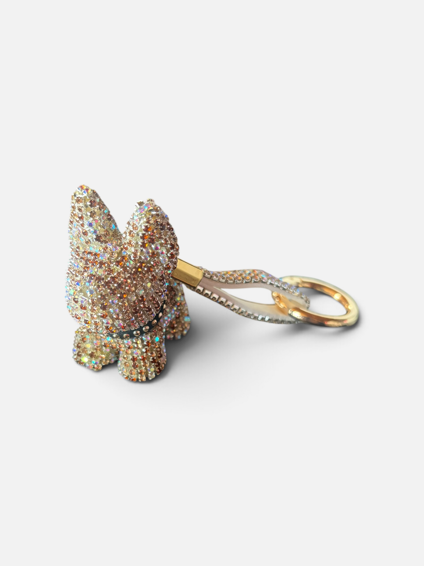 Sparkling Bag Charm - Champagne