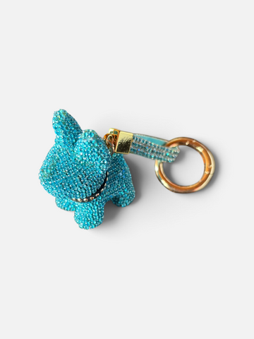 Sparkling Bag Charm - Blue