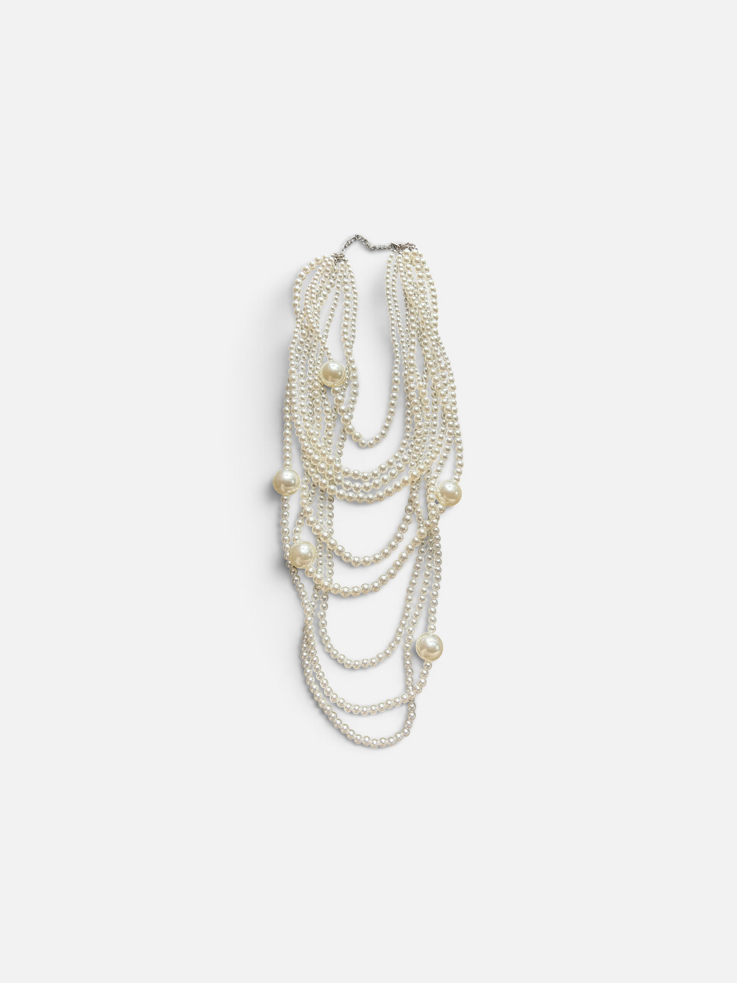 The Hepburn Multi-strand Pearl Necklace