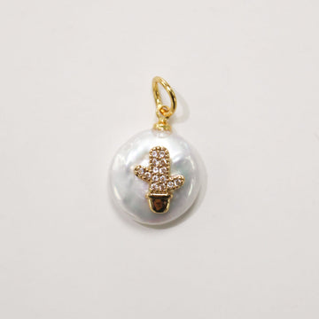 Charm - Cactus Pearl Charm