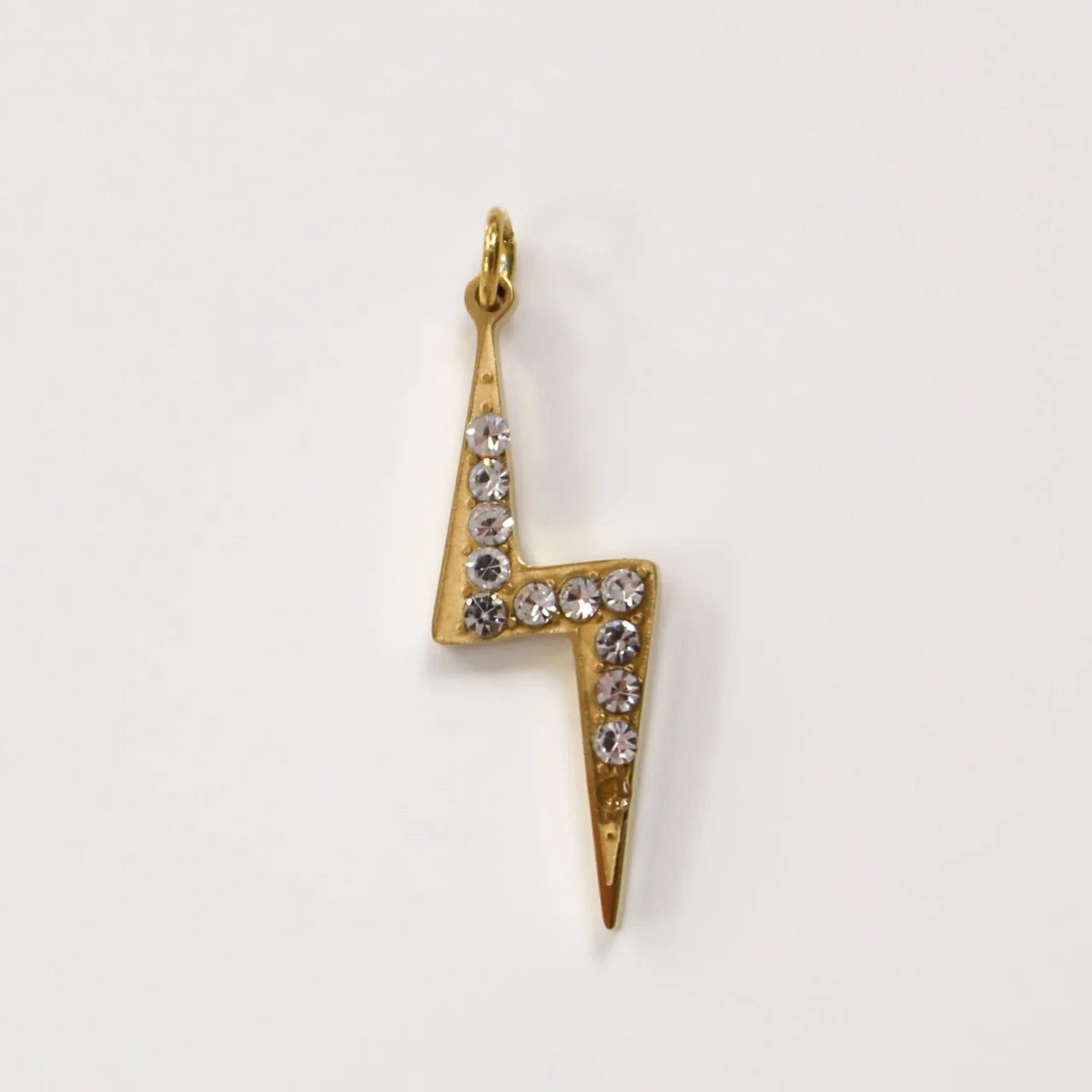 Charm - Rhinestone Lightening Bolt