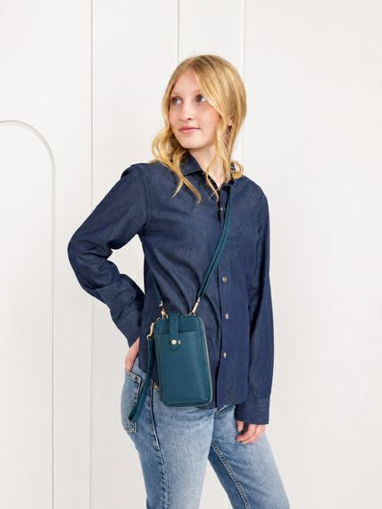 Espe - Erin Mini Crossbody Bag (Teal)