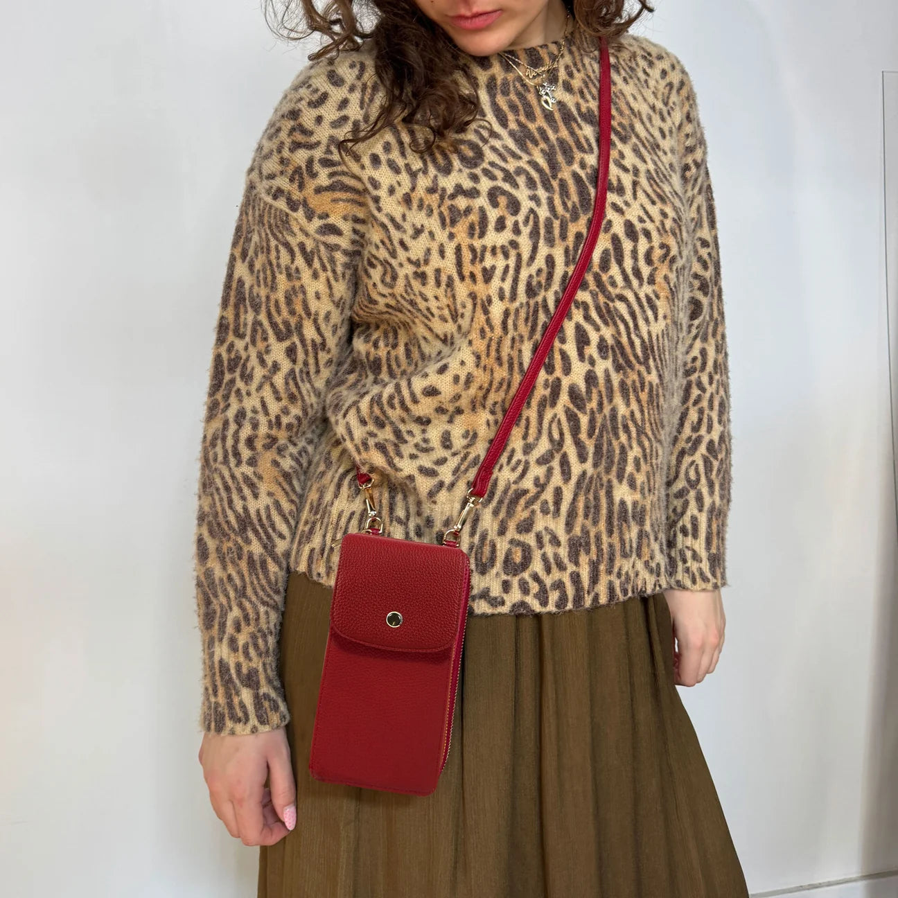 Espe - Erin Mini Crossbody Bag (Red)