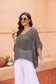 OFV - Paloma’s Crochet Poncho - Military Green