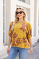 OFV - Danielle’s Branching Top - Mustard