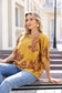 OFV - Danielle’s Branching Top - Mustard