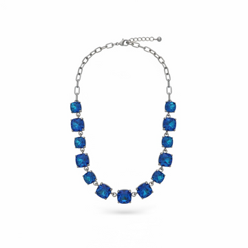 The Crystal Necklace - Blue