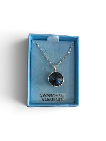 Swarovski Pendant - Smoke