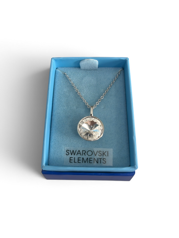 Swarovski Pendant - White