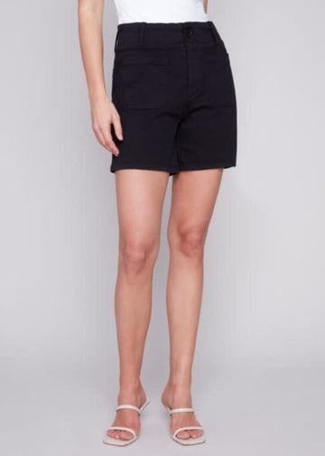 Charlie B - Black Shorts Pockets