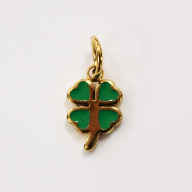 Charm - Clover (Gold)