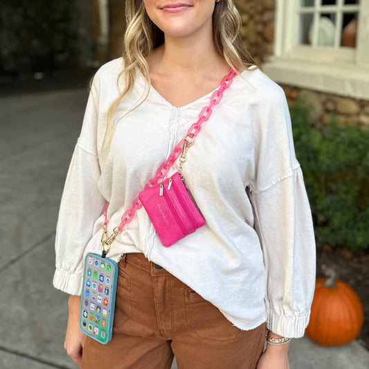 Save the Girls - Clip & Go - Ice Chain - Pink