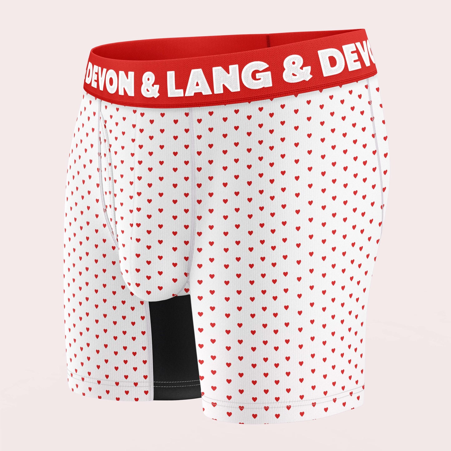 Devon & Lang Journey Boxers - Cinnamon Hearts