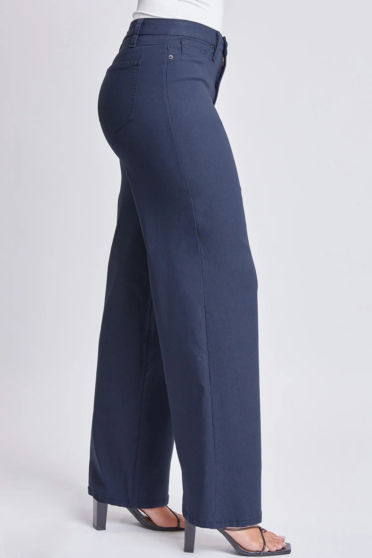 HYPERSTRETCH COLORED WIDE LEG - NAVY
