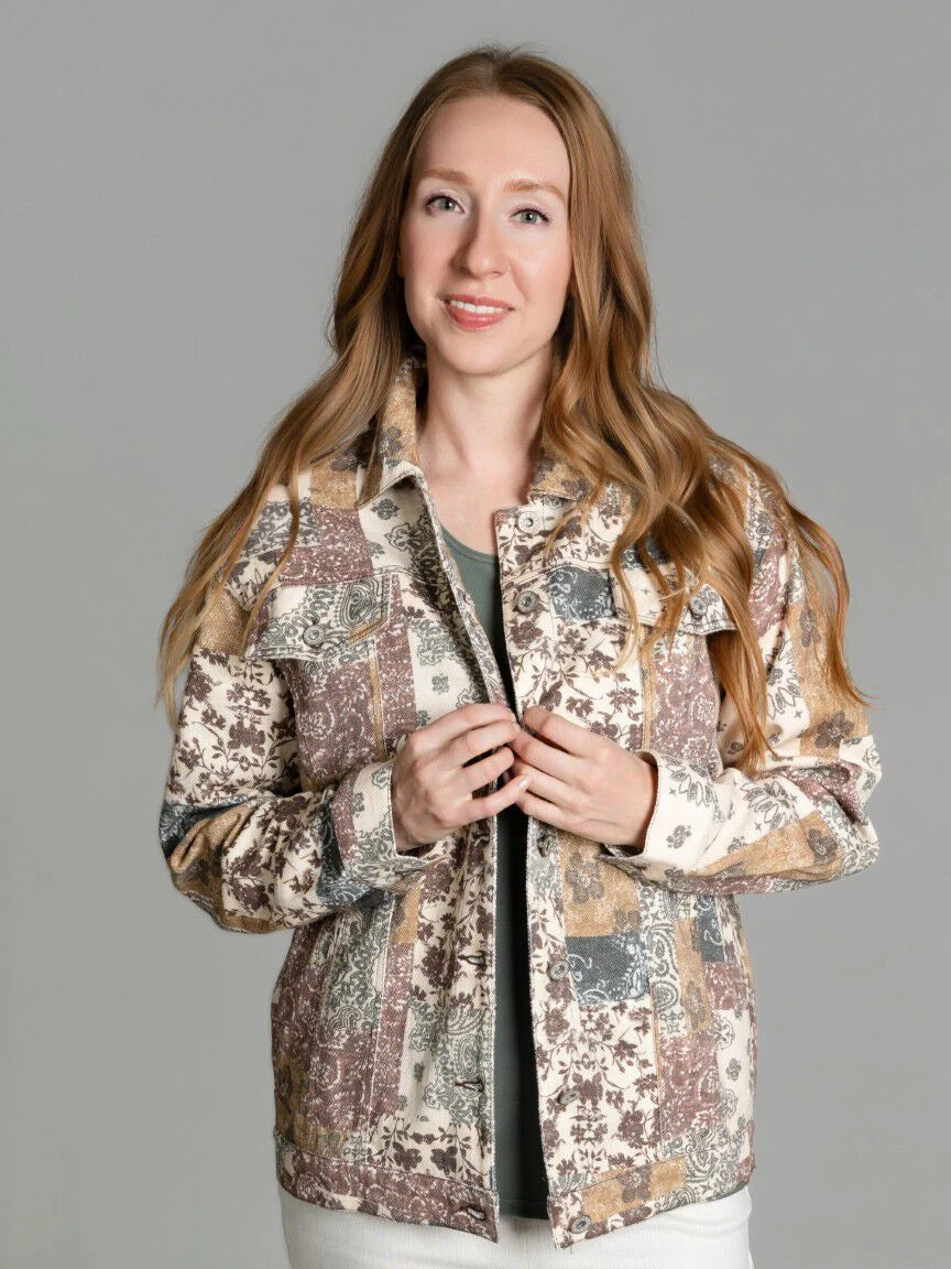 Papillon - Denim Patchwork Jacket