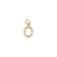 Charm - Alphabet Pearl (Gold)