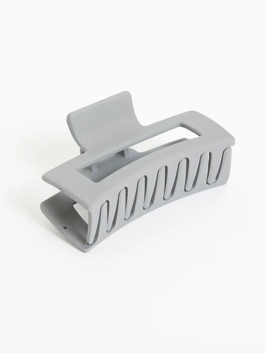 Blue Sage Square Matte Claw Clip