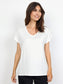Soya Concept Marica V Neck T-shirt - White
