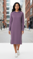 The Hooded Midi Sweater Dress