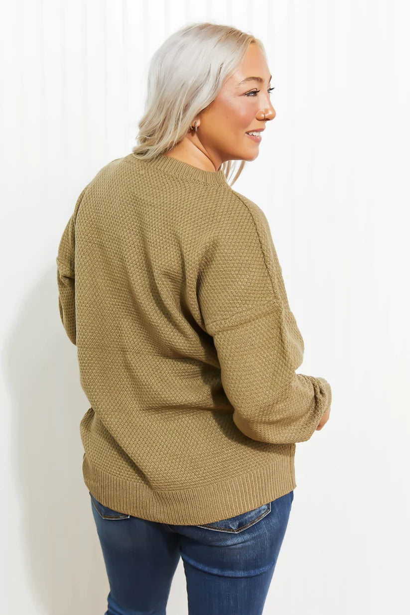 The Leslie Round Neck Sweater