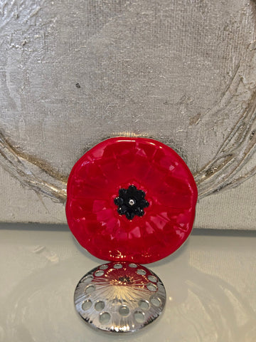 Magnetic Brooch - Poppy