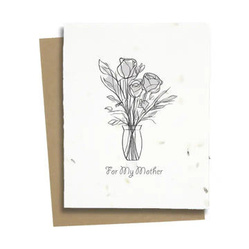 Mother's Day Flower Card