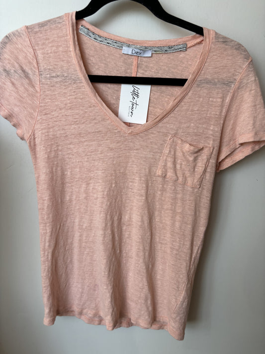 Pre-Loved Dex Slum T-shirt - Peach