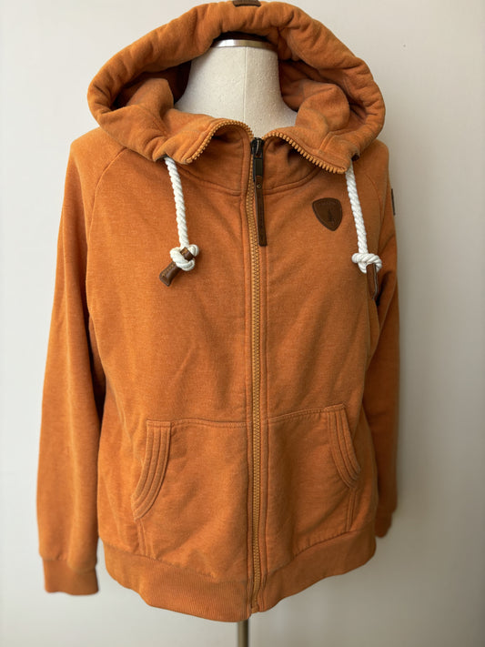 Pre-Loved Wanakome Hera Zip-Up Sweater Sunset