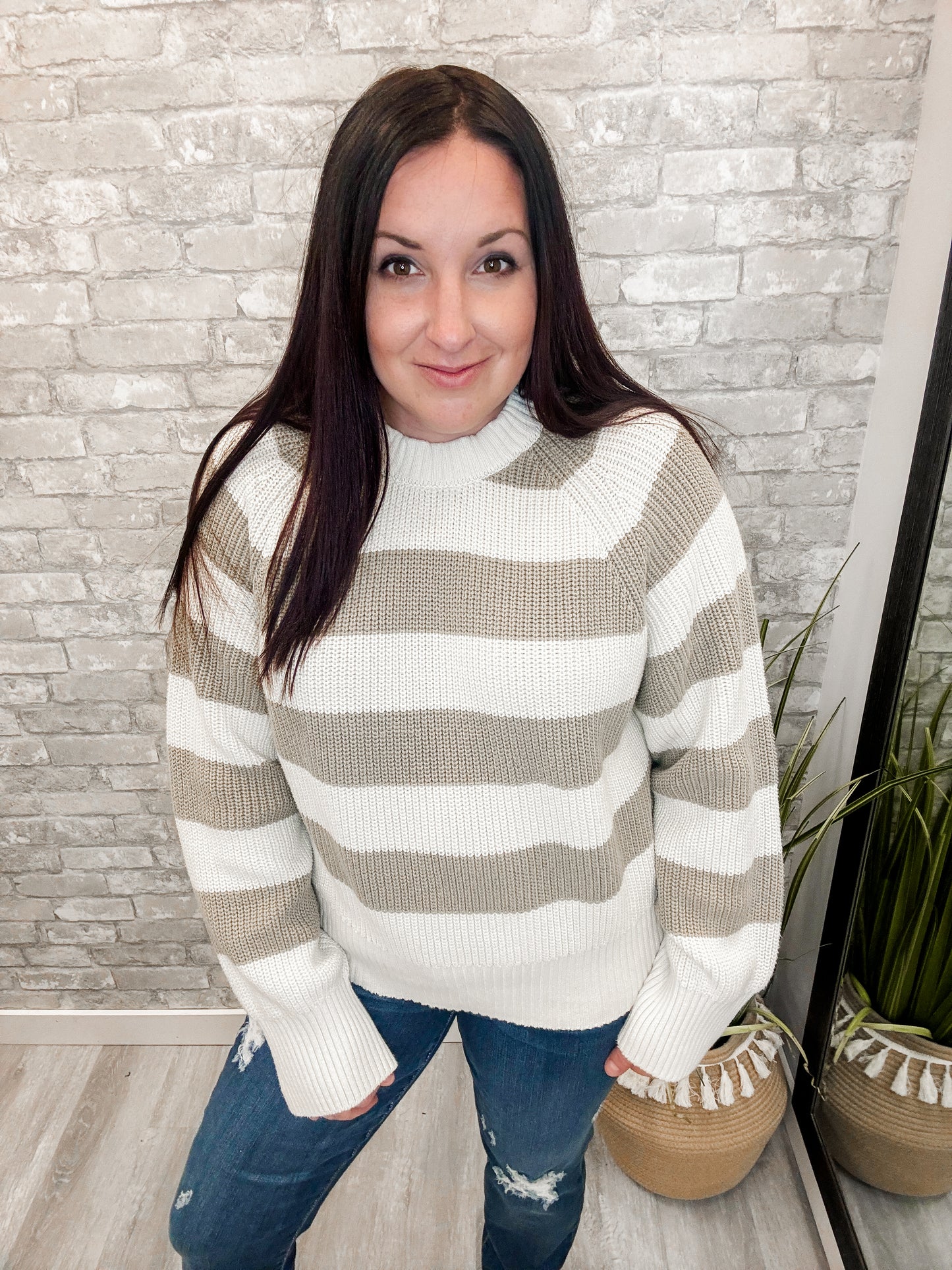 The Sarah Striped Sweater