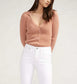 Silver Jeans - Isbister High Rise Straight Leg Jeans - White