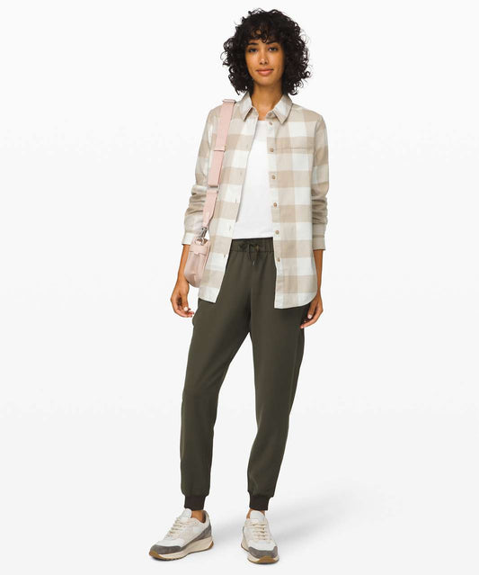 Pre-Loved Lulumon Plaid Shirt