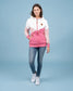Wanakome Roxette Cosmo Pink Mix Full-Zip Hoodie
