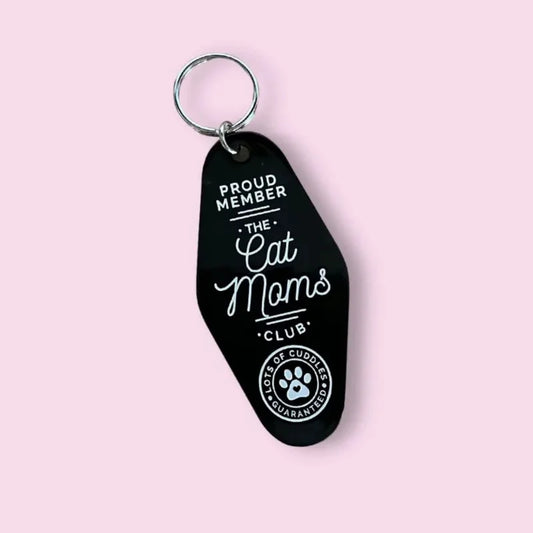CAT MOM KEYCHAIN