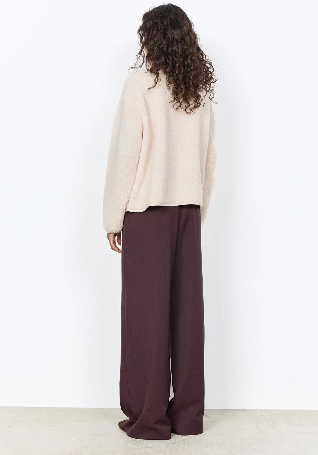 Soya Concept - Onyx Sherpa Sweater