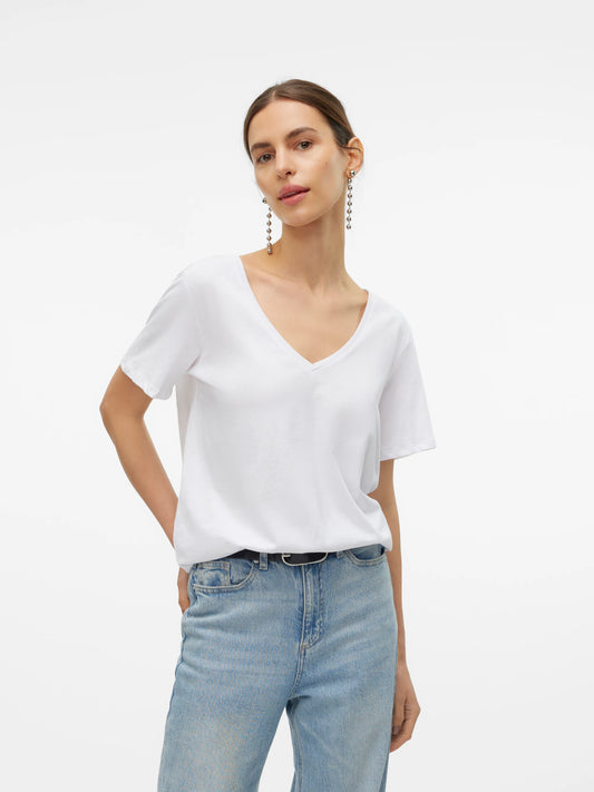 Vero Moda Panna Glenn V-Neck Shirt