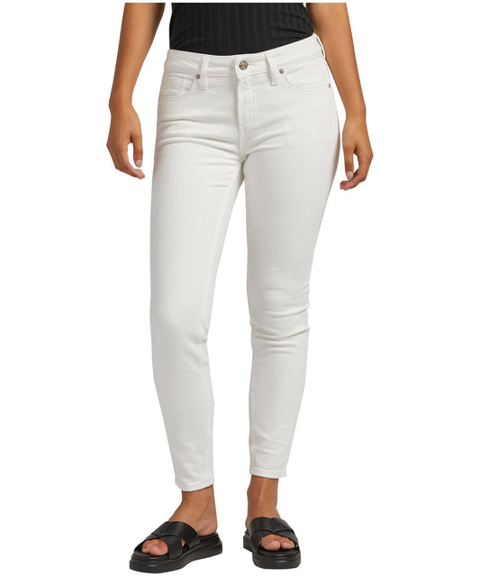 Silver Jeans - Suki Midrise Skinny (White)